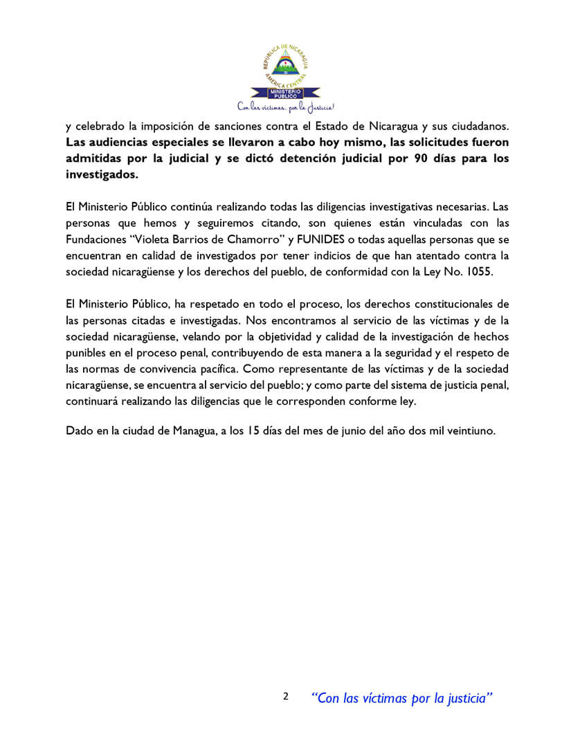 comunicado-14-ministerio-publico-nicaragua